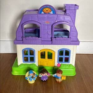 Fisher-Price Little People Happy Sounds Home figurine toys